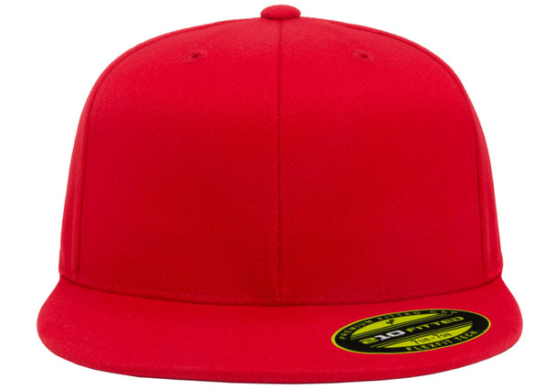 Flexfit 6210 Premium 210 Fitted Cap | Red