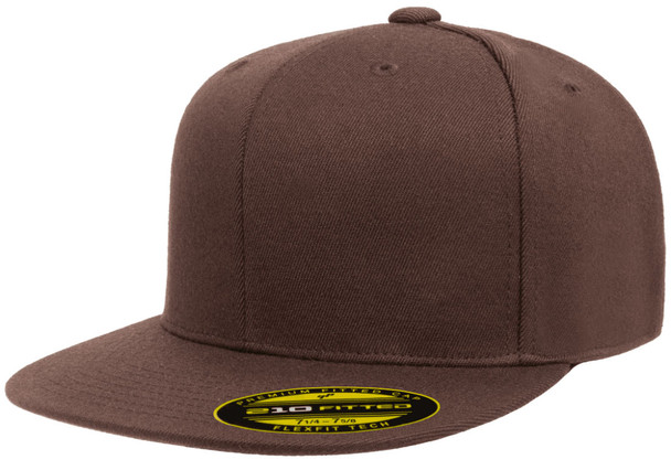 Flexfit 6210 Premium 210 Fitted Cap | Brown