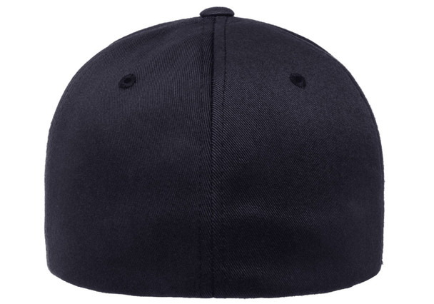 FlexFit 6277  Wooly Combed 6 Panel Cap | Dark Navy