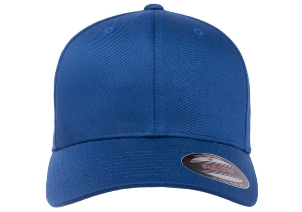 FlexFit 6277  Wooly Combed 6 Panel Cap | Royal