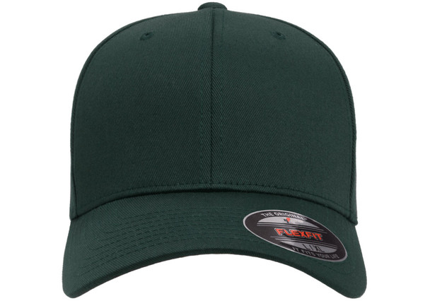 FlexFit 6277  Wooly Combed 6 Panel Cap | Spruce