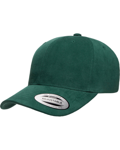 Yupoong 6363V Adult Brushed Cotton Twill Mid-Profile Cap | Spruce