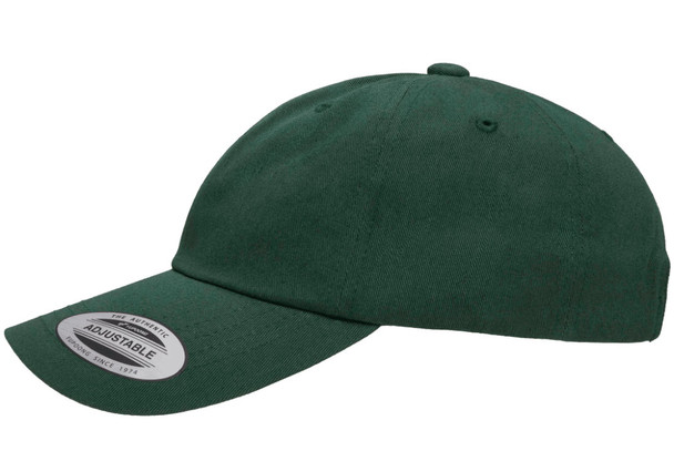 6245CM Yupoong Adult Low-Profile Cotton Twill Dad Cap | Spruce