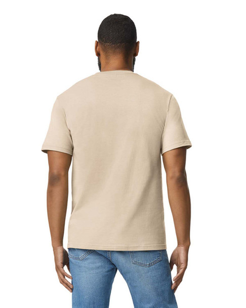 Gildan G650 Unisex Softstyle Midweight T-Shirt | Sand