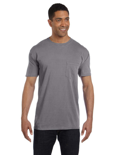 Comfort Colors 6030CC Adult Heavyweight RS Pocket T-Shirt | Grey