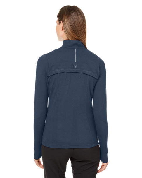 Spyder S17917 Ladies' Spyre Quarter-Zip Shirt | Frontier Frost