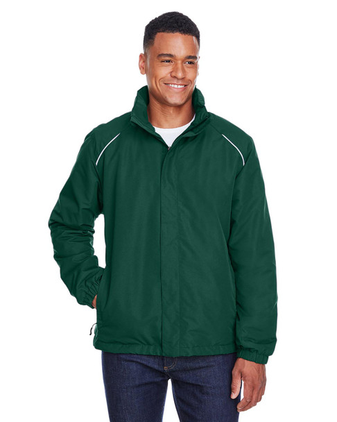 Core365 88224 Men's Profile Fleece-Lined All-Season Jacket | Forest