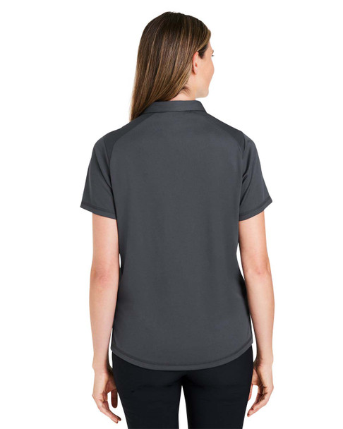 North End NE110W Ladies' Revive coolcore® Polo Shirt | Carbon