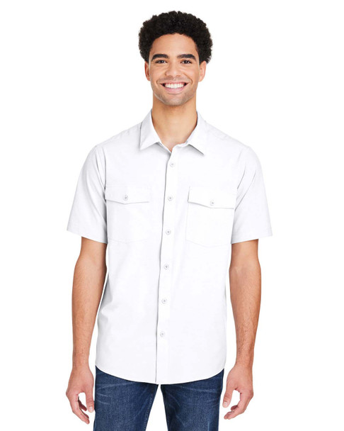 Core365 CE510 Men's Ultra Uvp® Marina Shirt | White