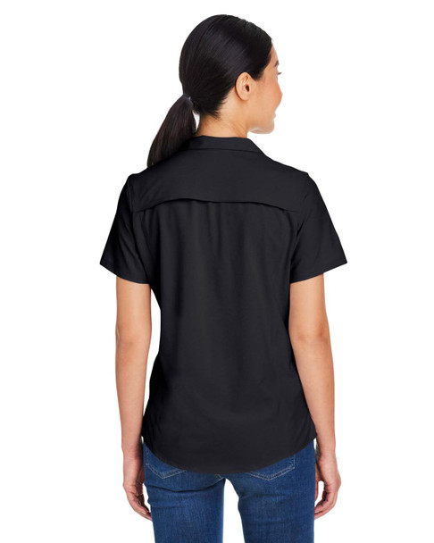Core365 CE510W Ladies' Ultra Uvp® Marina Shirt | Black