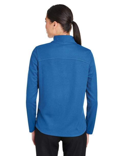 North End NE412W Ladies' Express Tech Performance Quarter-Zip | Light Nautical Blue