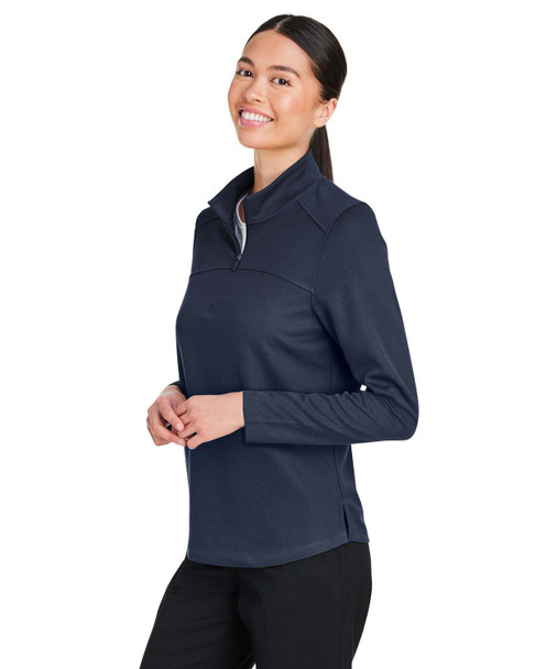 North End NE412W Ladies' Express Tech Performance Quarter-Zip | Classic Navy