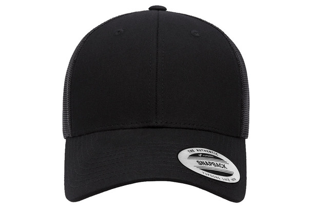 Yupoong 6601 Classics® Low Profile Trucker Cap | Black