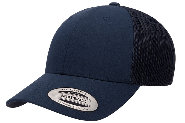 Yupoong 6601 Classics® Low Profile Trucker Cap | Navy