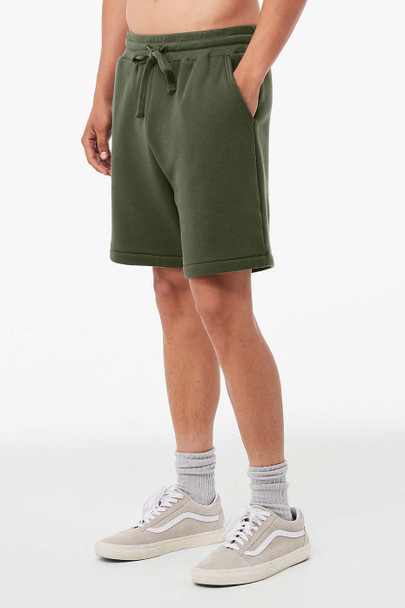 Bella + Canvas 3724 FWD Fashion Unisex Short | Military Green