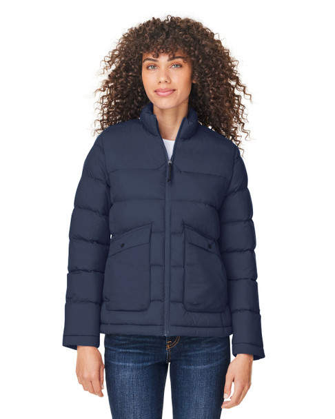 Core365 CE720W Ladies' Inspire Puffer Jacket | Classic Navy Core365 CE720W Ladies' Inspire Puffer Jacket | Classic Navy