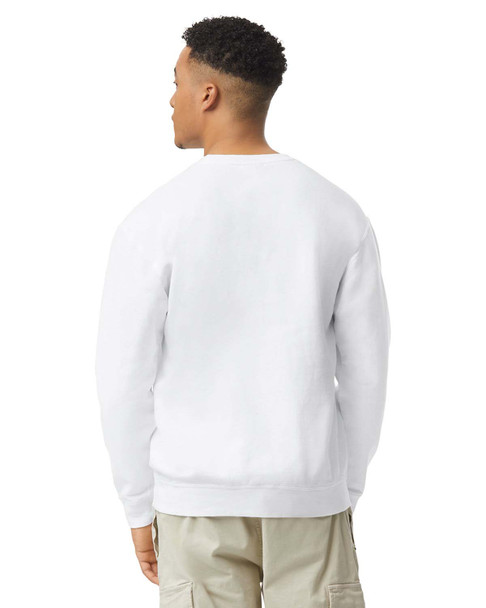Comfort Colors 1466CC  Unisex Lightweight Cotton Crewneck Sweatshirt | White