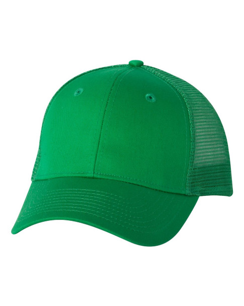 Valucap VC400 Mesh-Back Trucker Cap | Kelly