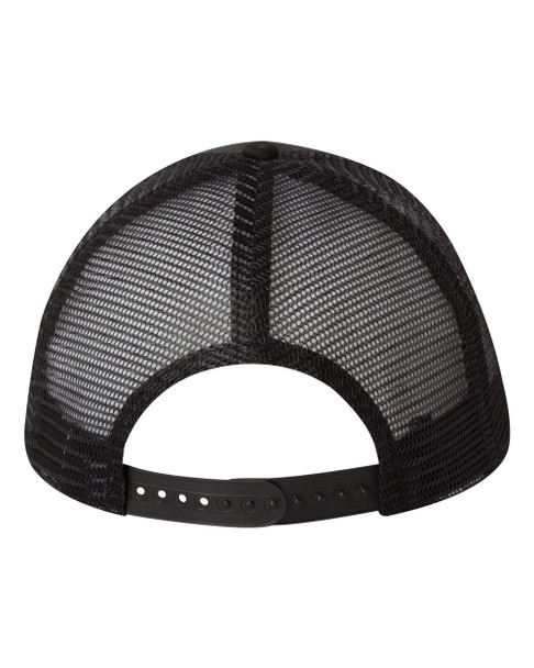 Valucap VC400 Mesh-Back Trucker Cap | Black