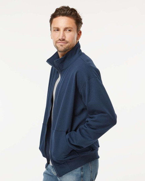 King Athletics KF9016 Full Zip Sweatshirt | Navy