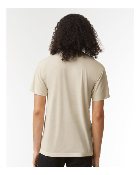 American Apparel TR401 Unisex Tri-Blend Track T-shirt | Tri Cream