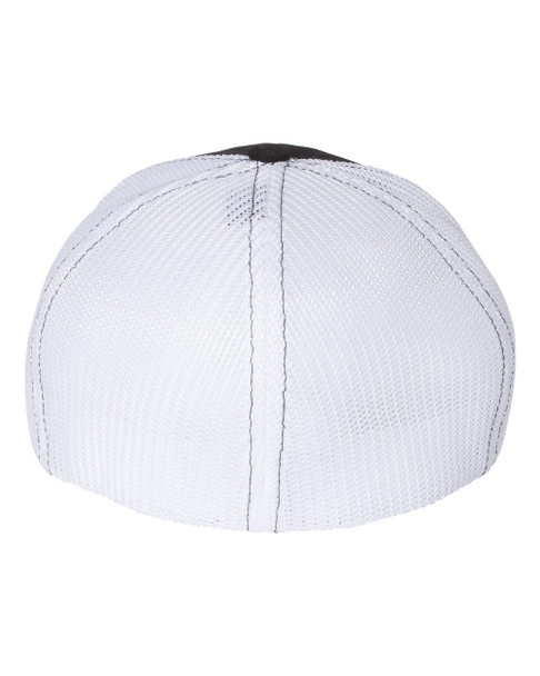 Richardson 110 Trucker R-Flex Cap | Black/ White Richardson 110 Trucker R-Flex Cap | Black/ White