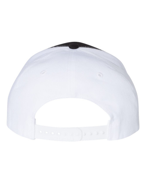Richardson 312  Twill Back Trucker Hat | Black/ White