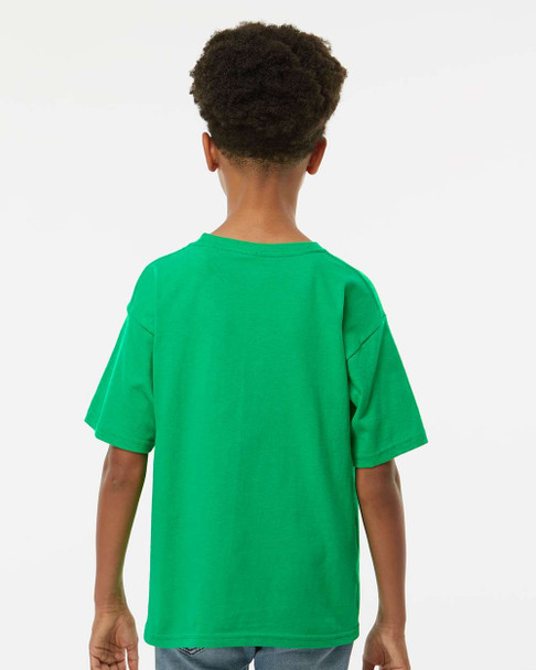 4850 M&O Youth Gold Soft Touch T-shirt | Irish Green