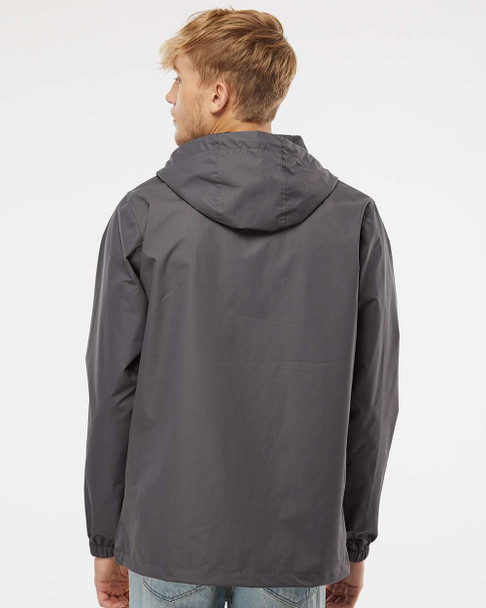 Independent Trading Co. EXP94NAW Nylon Anorak Jacket | Graphite