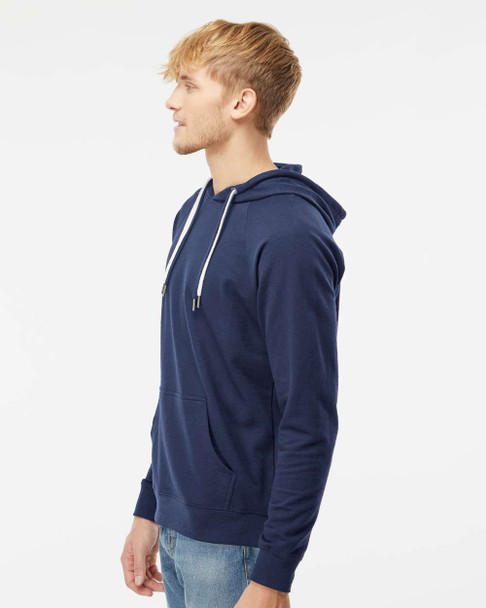 Independent Trading Co. SS1000 Icon Unisex Lightweight Loopback Terry Hoodie | Indigo
