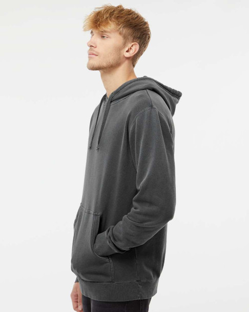 Independent Trading Co. PRM4500 Heavyweight Pigment-Dyed Hoodie | Pigment Black