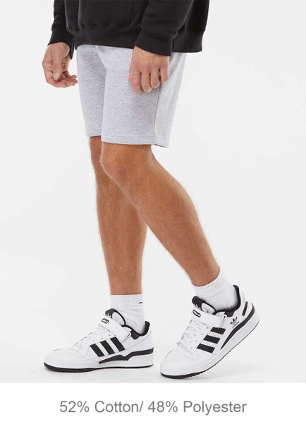 Independent Trading Co. IND20SRT Midweight Fleece Shorts | Grey Heather