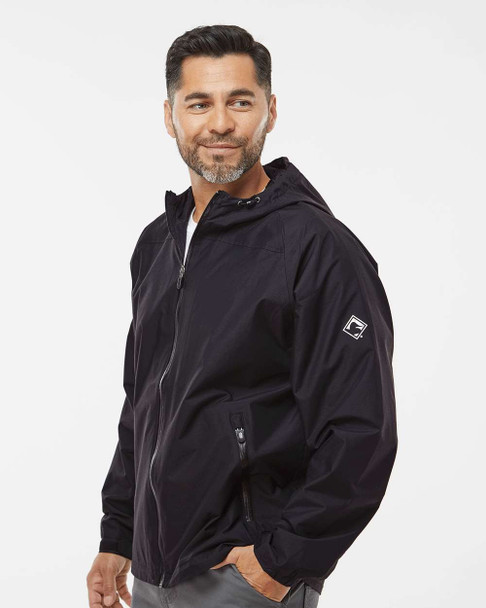 DRI DUCK 5335 Torrent Waterproof Hooded Jacket | Black