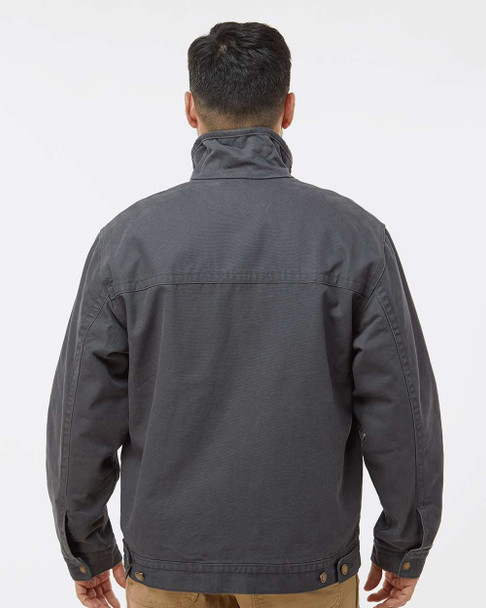 DRI DUCK 5028 Maverick Boulder Cloth™ Jacket with Blanket Lining | Charcoal