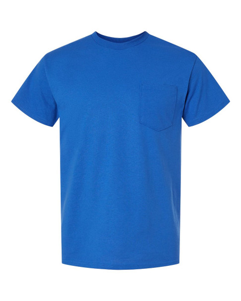 Gildan 8300 DryBlend® Pocket T-Shirt | Royal