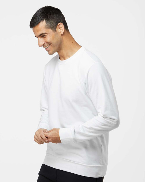 Adidas A434 Fleece Crewneck Sweatshirt | White