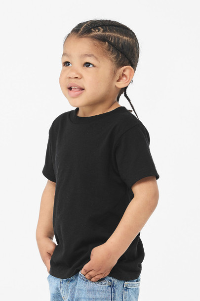 Bella+Canvas 3413T Toddler Tri-Blend Short Sleeve Tee | Solid Black Triblend Bella+Canvas 3413T Toddler Tri-Blend Short Sleeve Tee | Solid Black Triblend