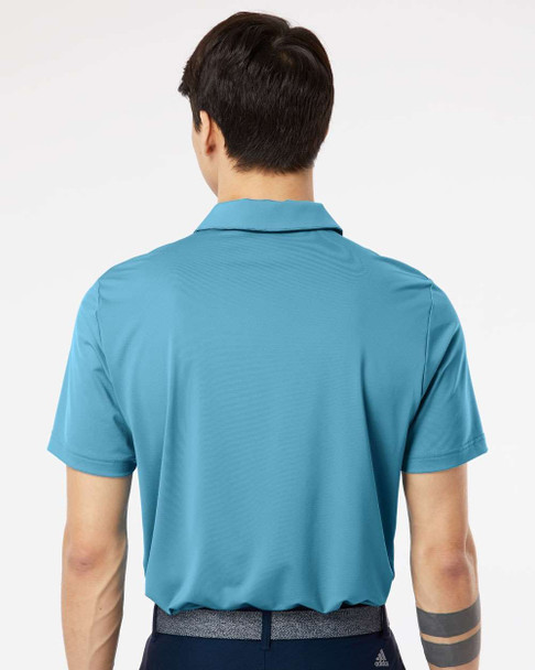 Adidas A514 Ultimate Solid Polo | Hazy Blue