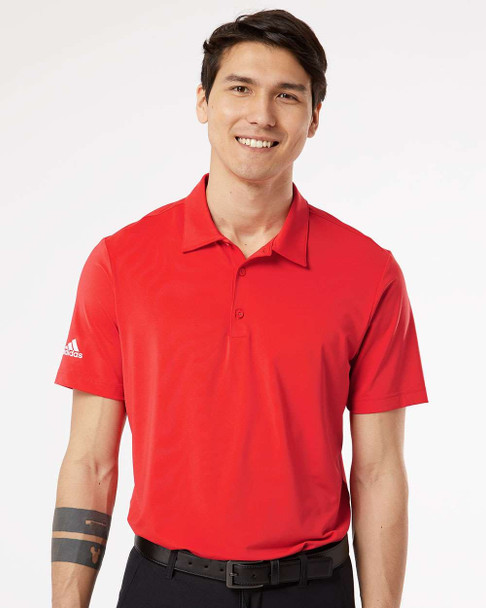 Adidas A514 Ultimate Solid Polo | Real Coral