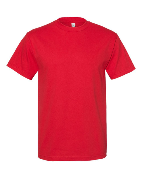 American Apparel 1301 Unisex Heavyweight Cotton T-Shirt | Red