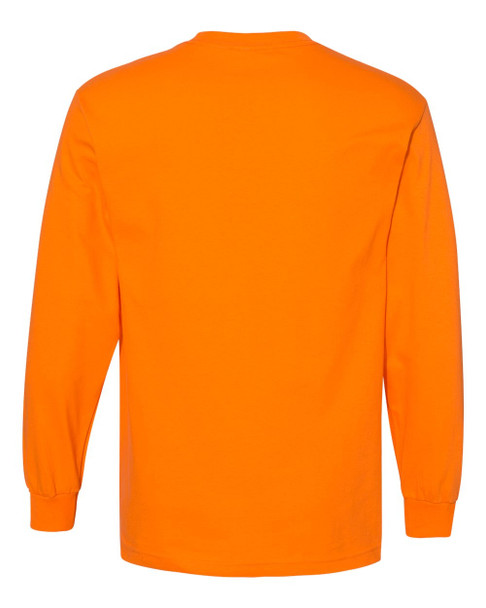 American Apparel 1304 Unisex Heavyweight Cotton Long Sleeve T-Shirt | Orange American Apparel 1304 Unisex Heavyweight Cotton Long Sleeve T-Shirt | Orange