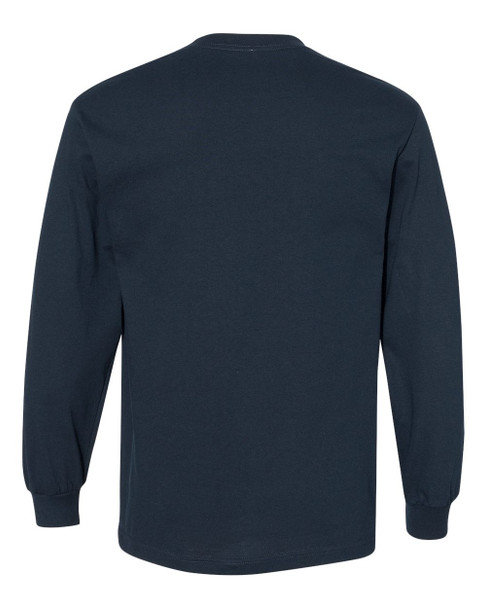 American Apparel 1304 Unisex Heavyweight Cotton Long Sleeve T-Shirt | True Navy American Apparel 1304 Unisex Heavyweight Cotton Long Sleeve T-Shirt | True Navy