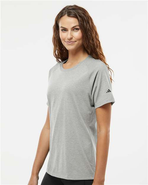 Adidas A557 Women's Blended T-Shirt | Medium Grey Heather