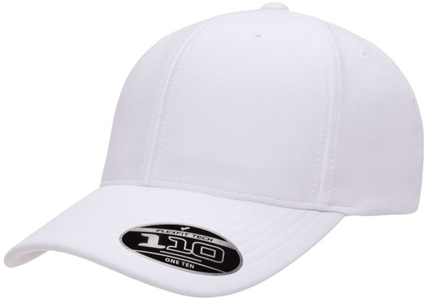 Flexfit 110P 110® Mini-Piqué Cap | White