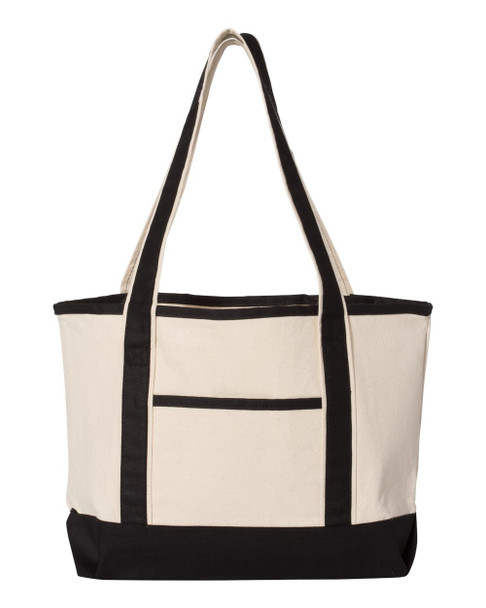 Q125800 Q-Tees 20L Small Deluxe Tote | T-shirt.ca