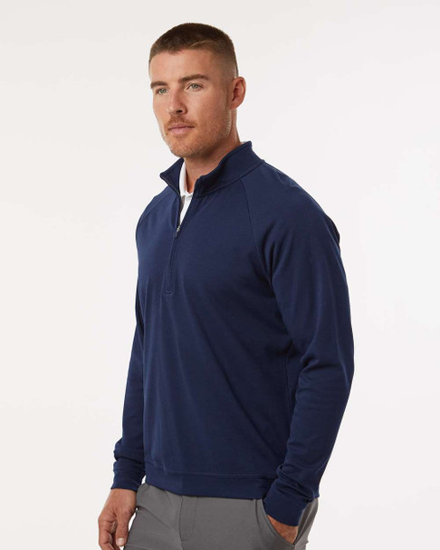 Adidas A598 Club Quarter-Zip Pullover | Collegiate Navy Adidas A598 Club Quarter-Zip Pullover | Collegiate Navy