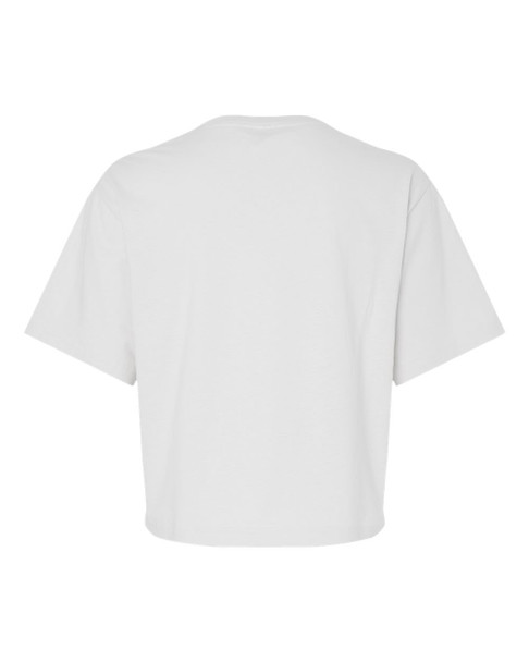 American Apparel 102 Women's Fine Jersey Boxy Tee | White