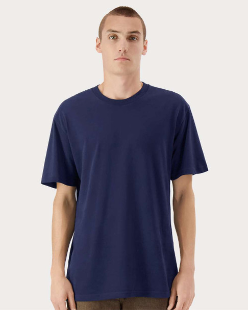 American Apparel 5389 Sueded Cloud Jersey Tee | Sueded Navy