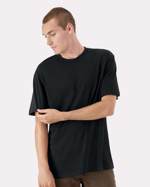 American Apparel 5389 Sueded Cloud Jersey Tee | Sueded Black