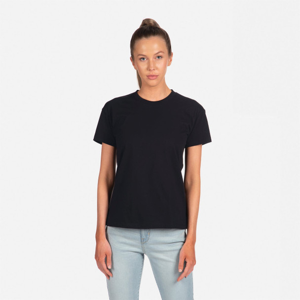 Next Level 3910 Ladies' Relaxed T-Shirt | Black
